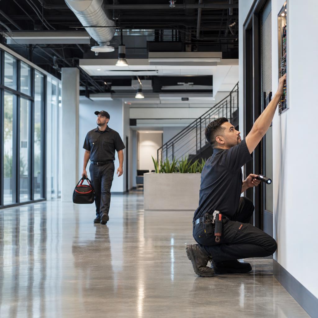 Commercial facility maintenance planning